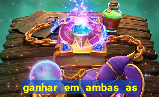 ganhar em ambas as partes do jogo